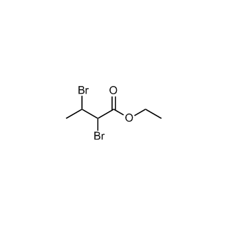 Ethyl 2,3-dibromobutanoate