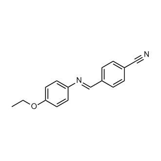 4-(((4-Ethoxyphenyl)imino)methyl)benzonitrile