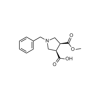 cis-1-Benzyl-4-methoxycarbonyl-pyrrolidine-3-carboxylic acid