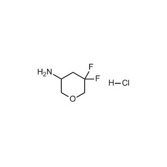 5,5-Difluorotetrahydropyran-3-amine hydrochloride