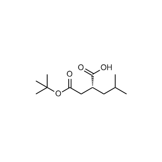 (R)-2-(2-(tert-Butoxy)-2-oxoethyl)-4-methylpentanoic acid