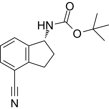 (R)-tert-Butyl (4-cyano-2,3-dihydro-1H-inden-1-yl)carbamate