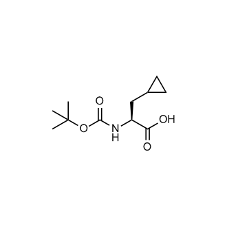 (S)-2-((tert-Butoxycarbonyl)amino)-3-cyclopropylpropanoic acid