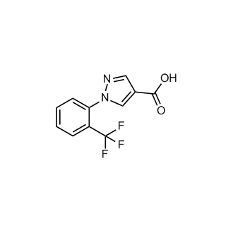 1-(2-(Trifluoromethyl)phenyl)-1H-pyrazole-4-carboxylic acid