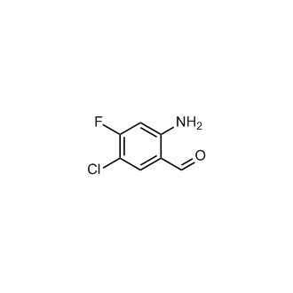 2-Amino-5-chloro-4-fluorobenzaldehyde