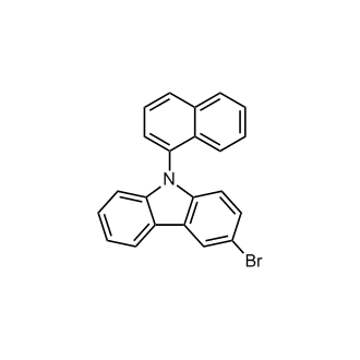 3-Bromo-9-(naphthalen-1-yl)-9H-carbazole