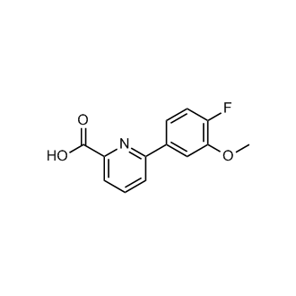 6-(4-Fluoro-3-methoxyphenyl)picolinic acid