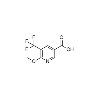 6-Methoxy-5-(trifluoromethyl)nicotinic acid