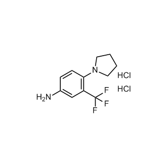 4-(Pyrrolidin-1-yl)-3-(trifluoromethyl)aniline dihydrochloride