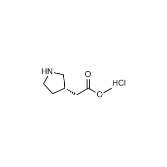 (S)-Methyl 2-(pyrrolidin-3-yl)acetate hydrochloride