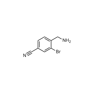 4-(Aminomethyl)-3-bromobenzonitrile