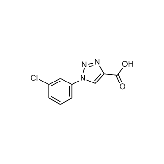 1-(3-Chlorophenyl)-1H-1,2,3-triazole-4-carboxylic acid