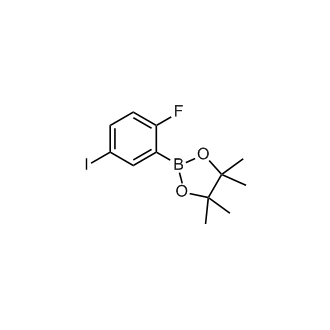 2-(2-Fluoro-5-iodophenyl)-4,4,5,5-tetramethyl-1,3,2-dioxaborolane