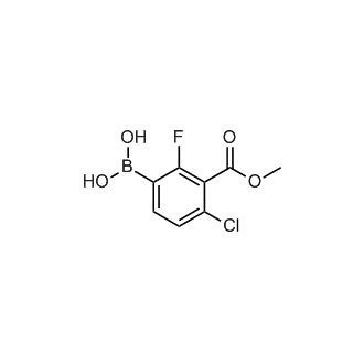 (4-Chloro-2-fluoro-3-(methoxycarbonyl)phenyl)boronic acid