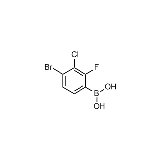 4-Bromo-3-chloro-2-fluorophenylboronic acid