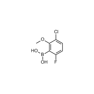3-Chloro-6-fluoro-2-methoxyphenylboronic acid