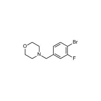 N-(4-Bromo-3-fluorobenzyl)morpholine