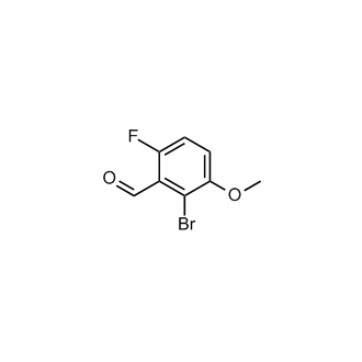 2-Bromo-6-fluoro-3-methoxybenzaldehyde