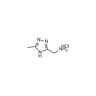 (5-Methyl-4H-1,2,4-triazol-3-yl)methanamine hydrochloride
