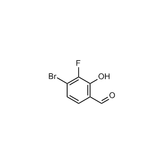4-Bromo-3-fluoro-2-hydroxybenzaldehyde