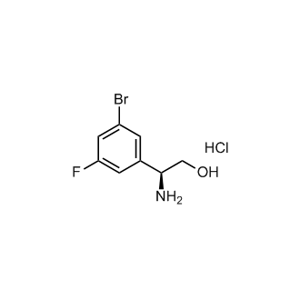 (S)-2-AMINO-2-(3-BROMO-5-FLUOROPHENYL)ETHAN-1-OL HCL