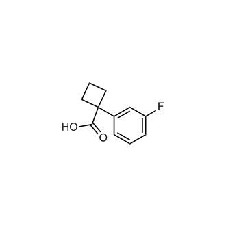 1-(3-Fluorophenyl)cyclobutanecarboxylic acid