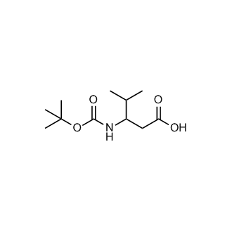 DL-3-((tert-Butoxycarbonyl)amino)-4-methylpentanoic acid