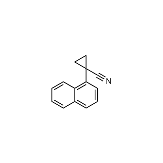 1-(Naphthalen-1-yl)cyclopropane-1-carbonitrile