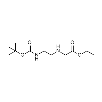 Ethyl 2-((2-((tert-butoxycarbonyl)amino)ethyl)amino)acetate