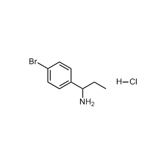 1-(4-Bromophenyl)propan-1-amine hcl