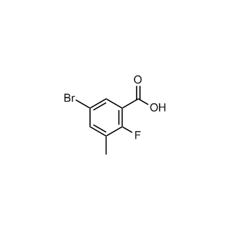 5-Bromo-2-fluoro-3-methylbenzoic acid