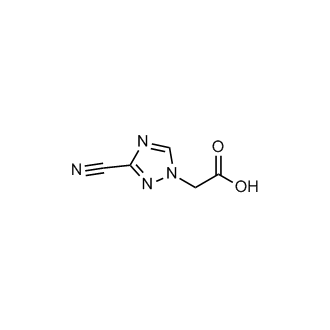 2-(3-Cyano-1H-1,2,4-triazol-1-yl)acetic acid