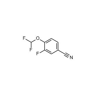 4-(Difluoromethoxy)-3-fluorobenzonitrile