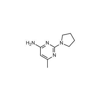 6-Methyl-2-(1-pyrrolidinyl)-4-pyrimidinamine