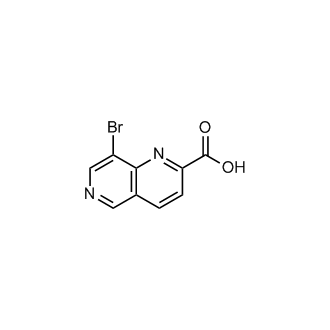8-Bromo-1,6-naphthyridine-2-carboxylic acid