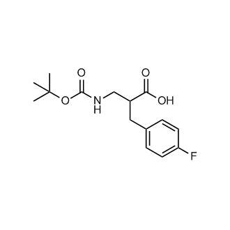 3-((tert-Butoxycarbonyl)amino)-2-(4-fluorobenzyl)propanoic acid
