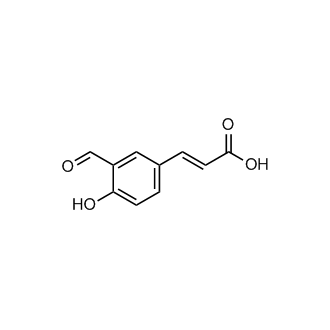 3-(3-Formyl-4-hydroxyphenyl)acrylic acid