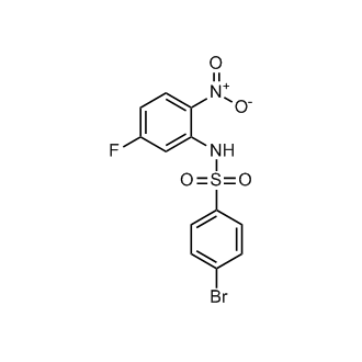 4-Bromo-N-(5-fluoro-2-nitrophenyl)benzenesulfonamide