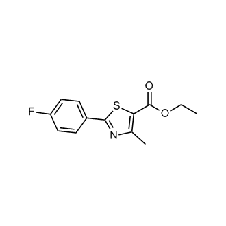 Ethyl 2-(4-fluorophenyl)-4-methylthiazole-5-carboxylate