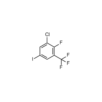 1-Chloro-2-fluoro-5-iodo-3-(trifluoromethyl)benzene