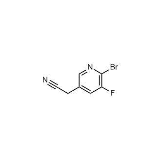 6-Bromo-5-fluoro-3-pyridineacetonitrile