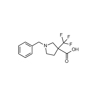 1-Benzyl-3-(trifluoromethyl)pyrrolidine-3-carboxylic acid