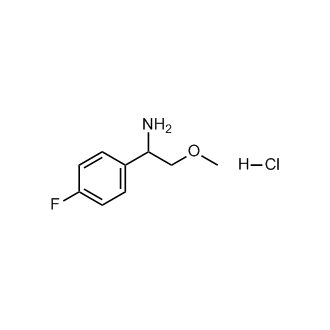 1-(4-Fluorophenyl)-2-methoxyethan-1-amine hydrochloride