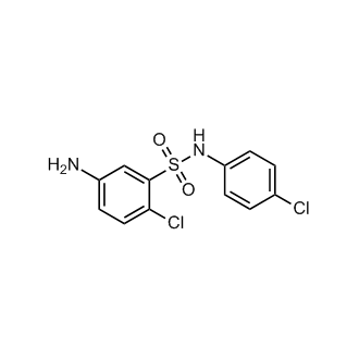 5-Amino-2-chloro-N-(4-chlorophenyl)benzene-1-sulfonamide