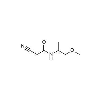 2-Cyano-N-(1-methoxypropan-2-yl)acetamide