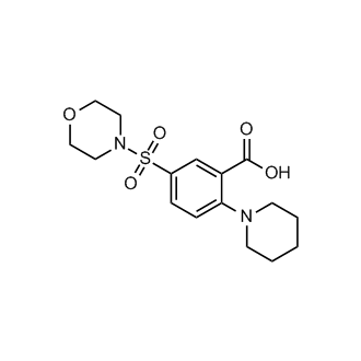 5-(Morpholine-4-sulfonyl)-2-(piperidin-1-yl)benzoic acid