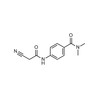 4-(2-Cyanoacetamido)-n,n-dimethylbenzamide
