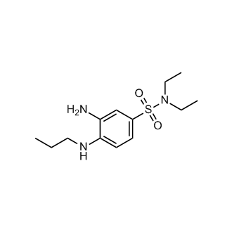 3-Amino-n,n-diethyl-4-(propylamino)benzene-1-sulfonamide