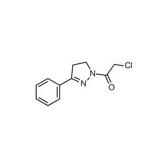 2-Chloro-1-(4,5-dihydro-3-phenyl-1H-pyrazol-1-yl)ethanone