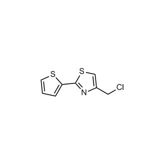 4-(Chloromethyl)-2-(thiophen-2-yl)-1,3-thiazole